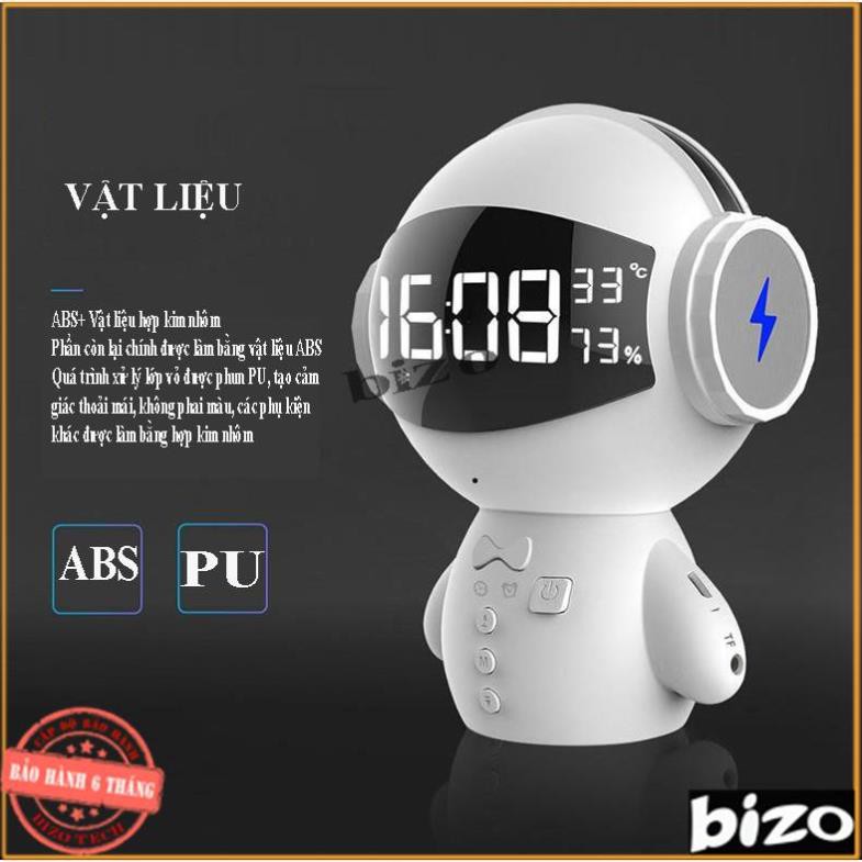 [SIÊU PHẨM CAO CẤP] Loa bluetooth ROBOT thông minh kiêm micro hát karaoke kiêm pin sạc dự phòng 3000mAh