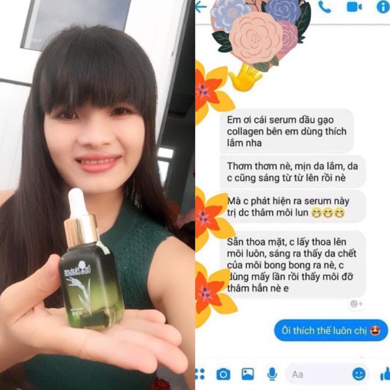 (TẶNG QUÀ) Serum Dầu Gạo & Collagen I’m Nature - Dưỡng Da Trắng Sáng Và Mờ Thâm 20ml | BigBuy360 - bigbuy360.vn