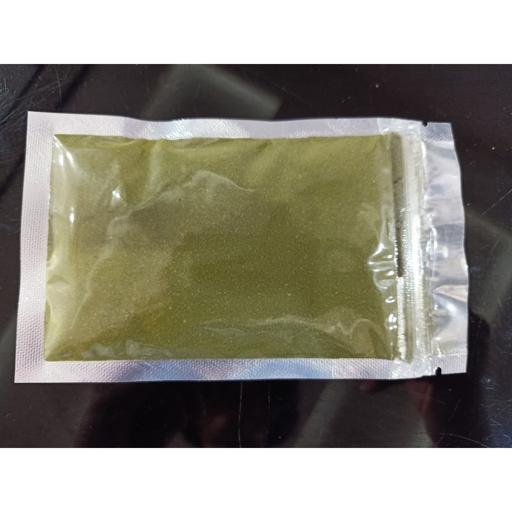 Bột lá dứa  tạo màu xanh lá tự nhiên cho thực phẩm như xôi, chè, bánh, thạch - túi 25gr