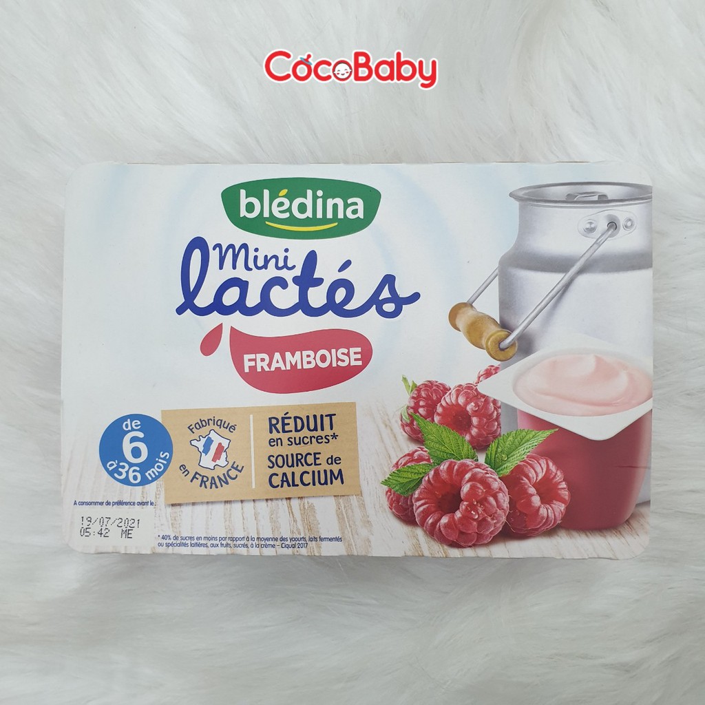 Sữa chua nguội Bledina Pháp cho bé từ 6M đủ vị Cocobaby date tháng 7/21