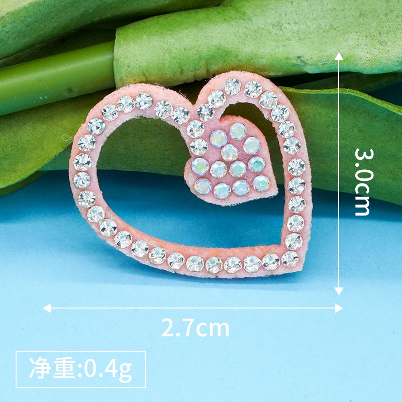 2189662 Miếng Dán Trang Trí Mũ / Giày Hình Bướm Hoạt Hình Đính Đá diy