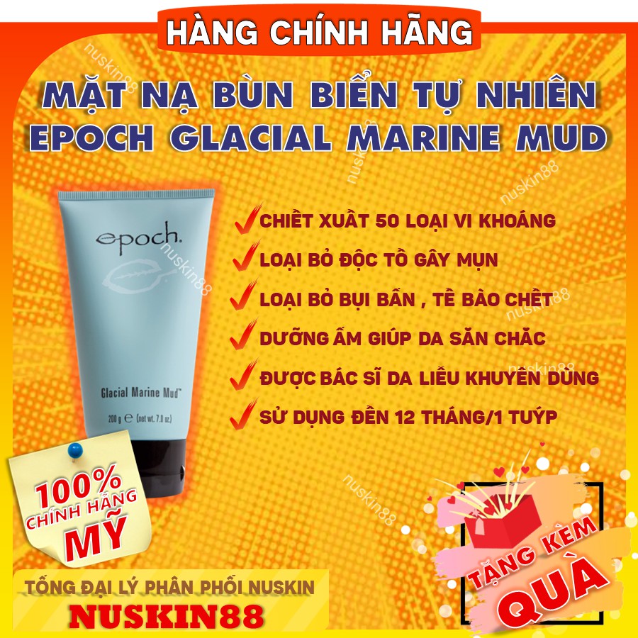 [INBOX NHẬN GIÁ SỈ] Mặt nạ bùn lạnh Epoch Nuskin NuSkin 88