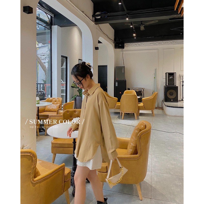 Áo Sơ Mi Freesize Form rộng hàng Quảng Châu Ulzzang, Chất Voan k nhầu  kể cả khi giặt máy nạ, Hottren 2021 | BigBuy360 - bigbuy360.vn