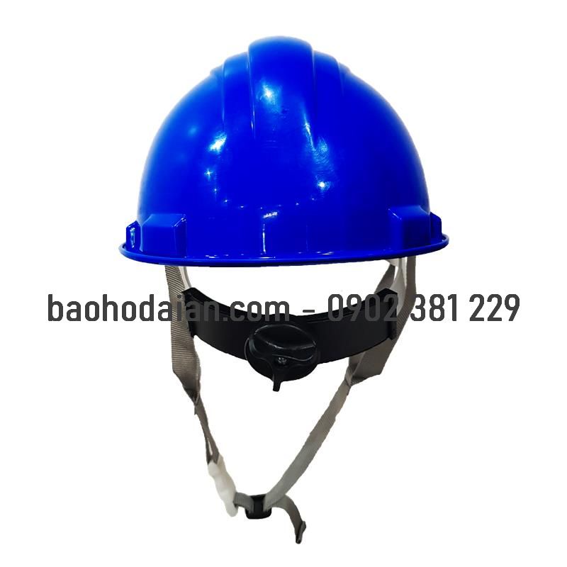 Nón bảo hộ lao động kiểu North HDPE màu xanh dương