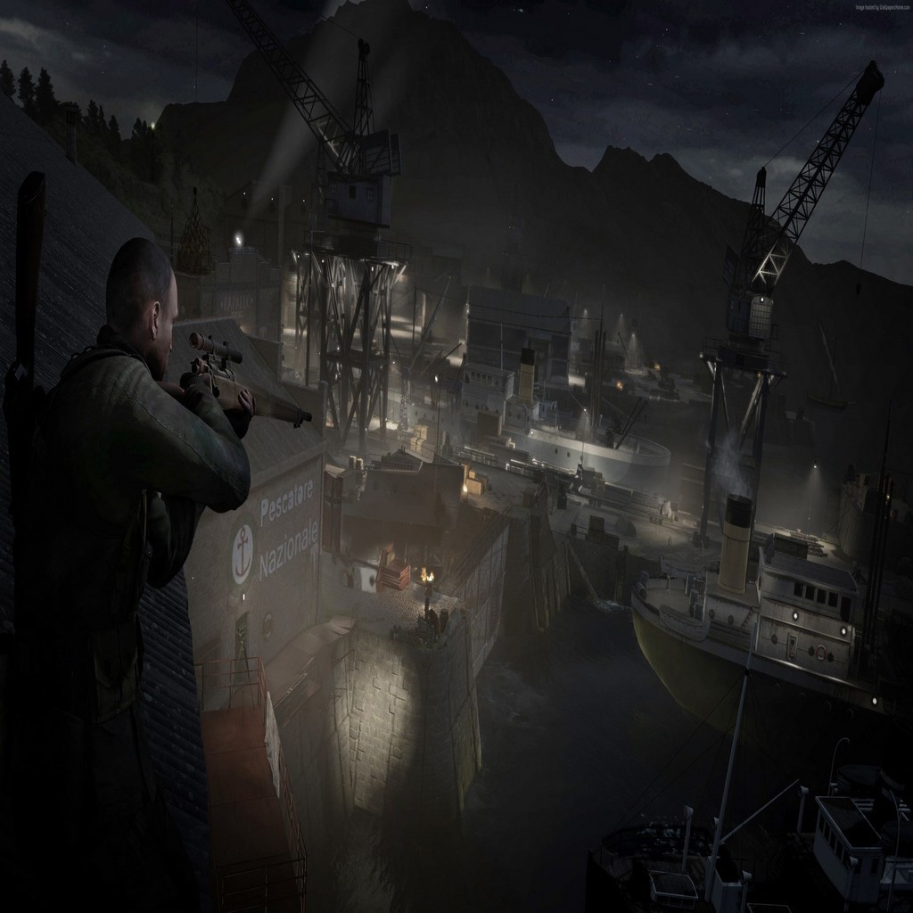 Đĩa Game PS4 - Sniper Elite 4