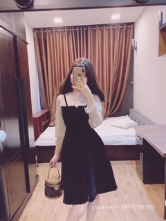 Váy voan pha nhung size nhỏ