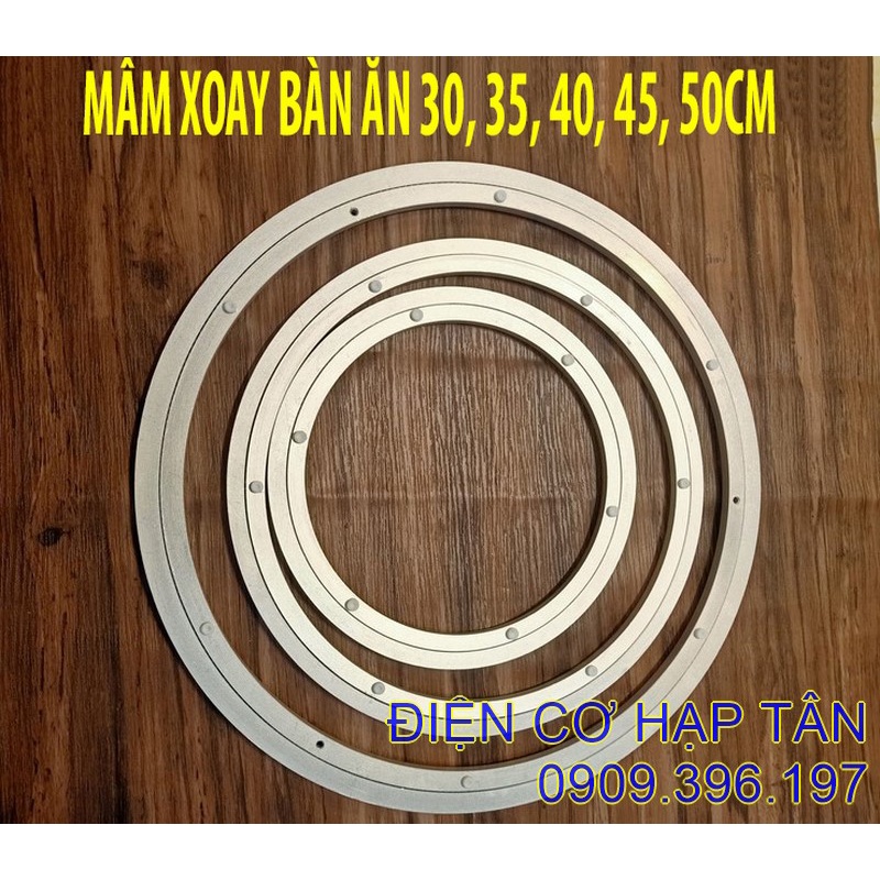 MÂM XOAY BÀN ĂN 30 ,35 ,40 ,45, 50CM