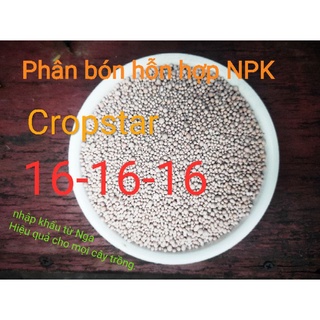 Phân bón nhập khẩu hỗn hợp npk 16-16-16 cropstar
