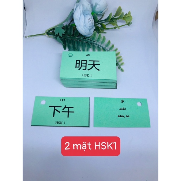 Flashcard Từ Vựng Tiếng Trung HSK1 150 thẻ