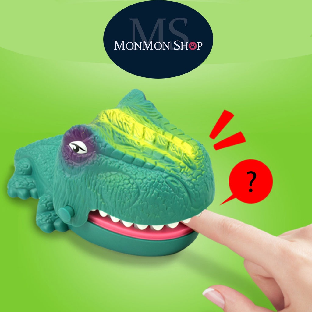 (Đồ Chơi Khám Răng Cá Sấu) Cá Sấu Cắn Tay, Khủng Long Cắn Tay Xả Stress Nhựa ABS chất lượng đảm bảo dành cho trẻ em