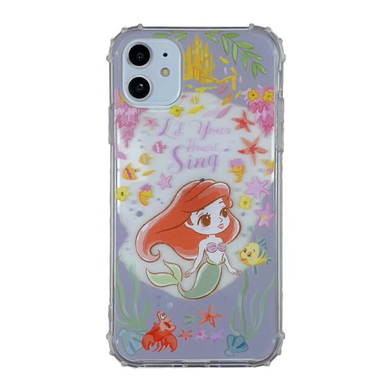 Ốp điện thoại màu trong suốt xinh xắn cho iPhone11 11Promax 7Plus 6S 7 8 8+ X XR XSmax SE2020 | BigBuy360 - bigbuy360.vn