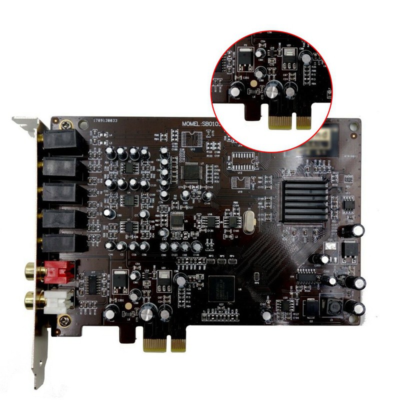 Card Âm Thanh Pci-E 5.1