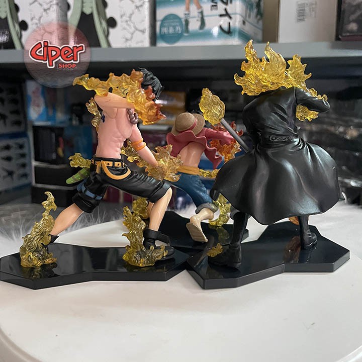 Mô hình 3 anh em Luffy - Ace - Sabo - Mô hình One Piece - Set 3 Figure Action Luffy Ace Sabo