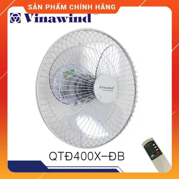 [FreeShip] Quạt trần có điều khiển Điện cơ thống nhất QTĐ400X-ĐB , Hàng chính hãng - Bảo hành 12 tháng BM