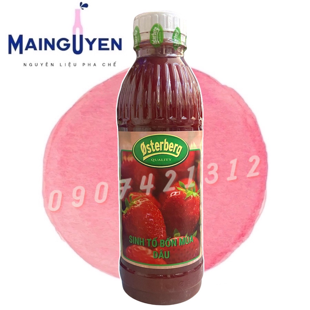 Sinh tố Osterberg Chai 1L - (Đủ Mùi)