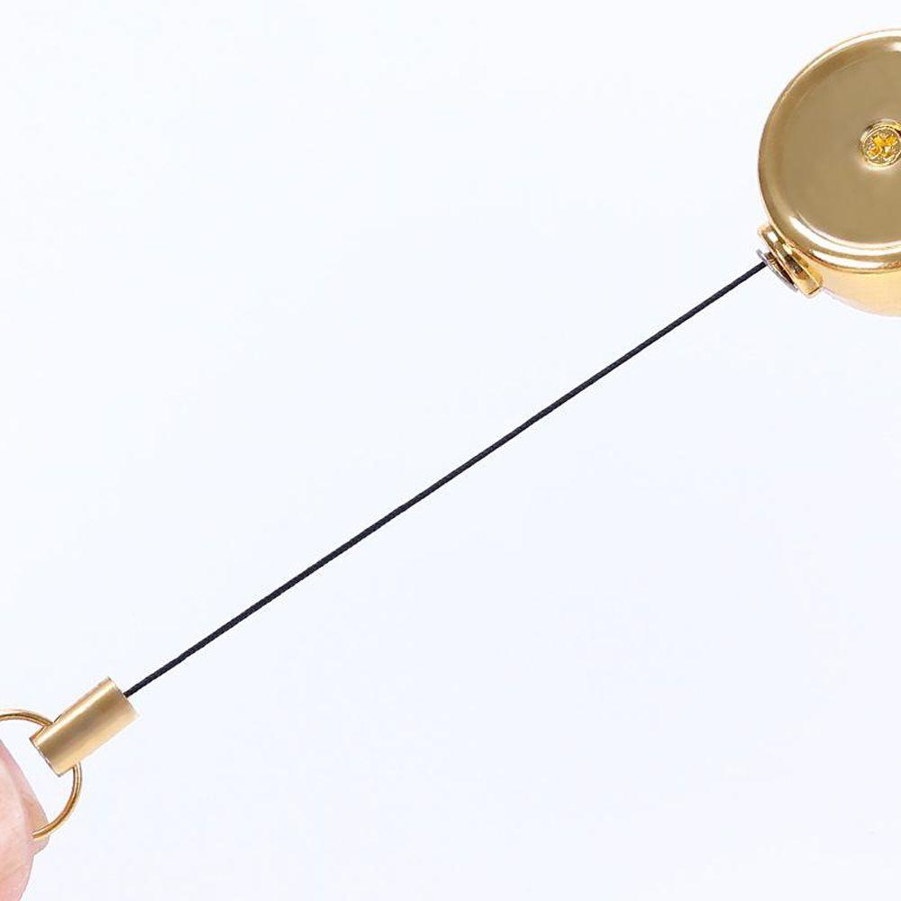LANFY Móc Chìa Khóa Có Thể Thu Gọn Chống Thất Lạc Để Đựng Thẻ ID Tiện Dụng Giá Đỡ