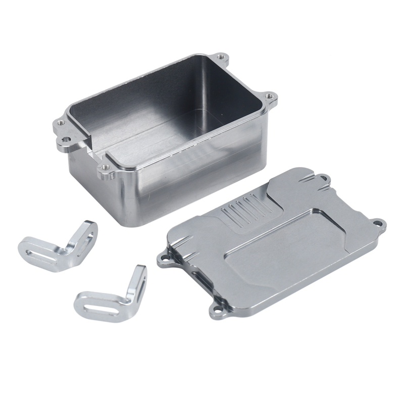 Hộp Nhận Tín Hiệu Bằng Kim Loại Cho Xe Điều Khiển Từ Xa 1 / 10 Crawler Axial Scx10 Rc4Wd D90 D110