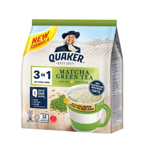 Combo: Yến mạch Quaker Vị Matcha 336G +Chocolate 420G &amp; Lay's Stax Thái Vị Sườn nướng BBQ + Tôm hùm nướng ngũ vị 160/hộp