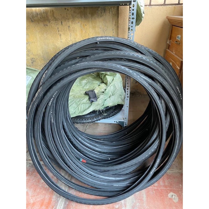 Lốp Deli Tire 700x 23-25-28 gai sóng