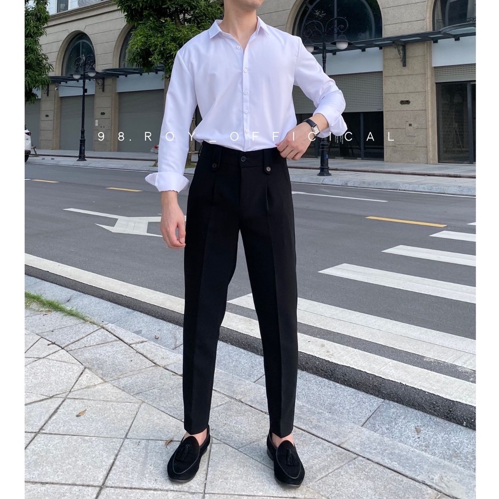 Quần âu nam đỉa cúc