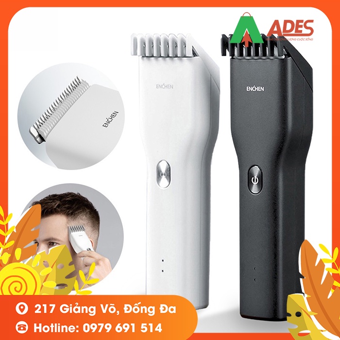 Tông đơ cắt tóc Enchen Boost - Bảo hành Chính hãng 6 tháng - Công suất 5W, cữ cắt điều chỉnh được Pin bền