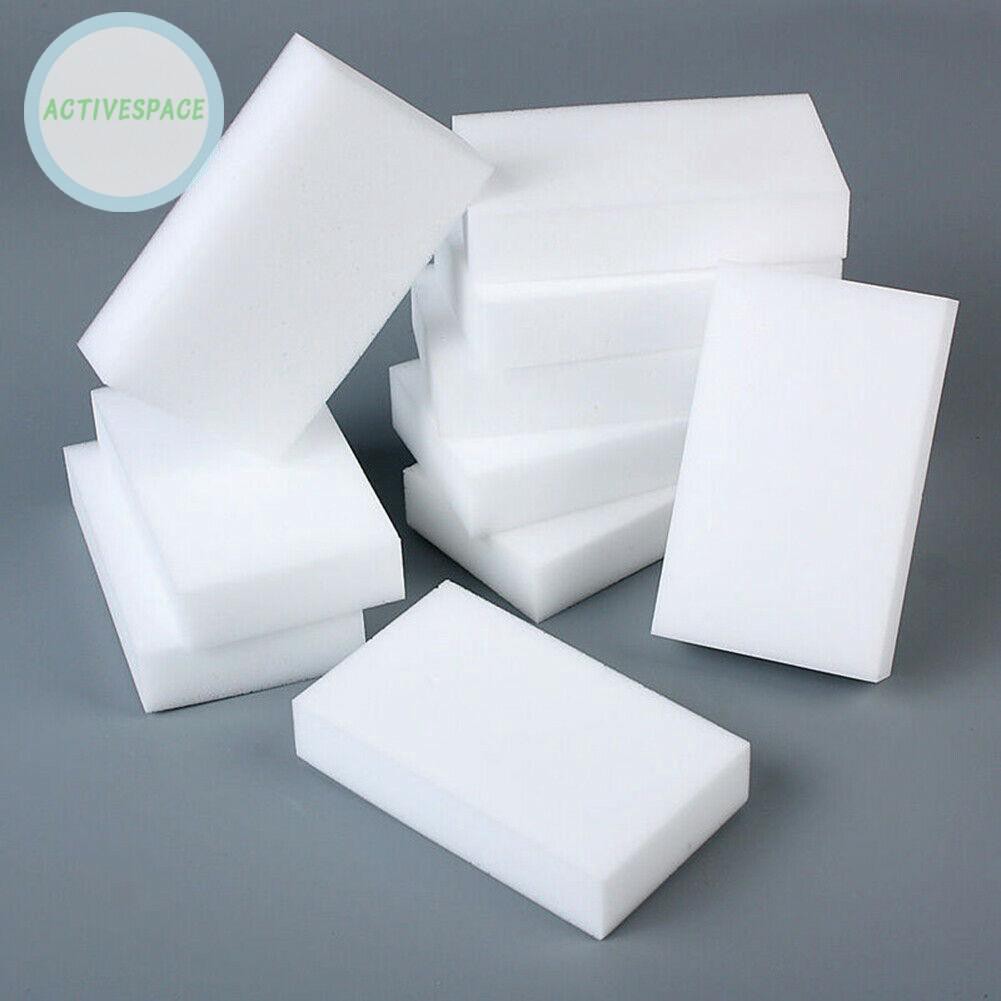 Bộ 50 miếng bọt biển nano màu trắng chuyên dụng cho vệ sinh xe hơi