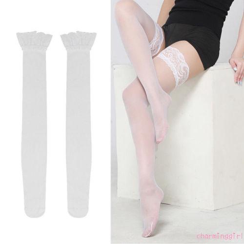 Bộ quần lót dây G-String kèm quần tất da và nịt bít tất phối ren gợi cảm cho nữ