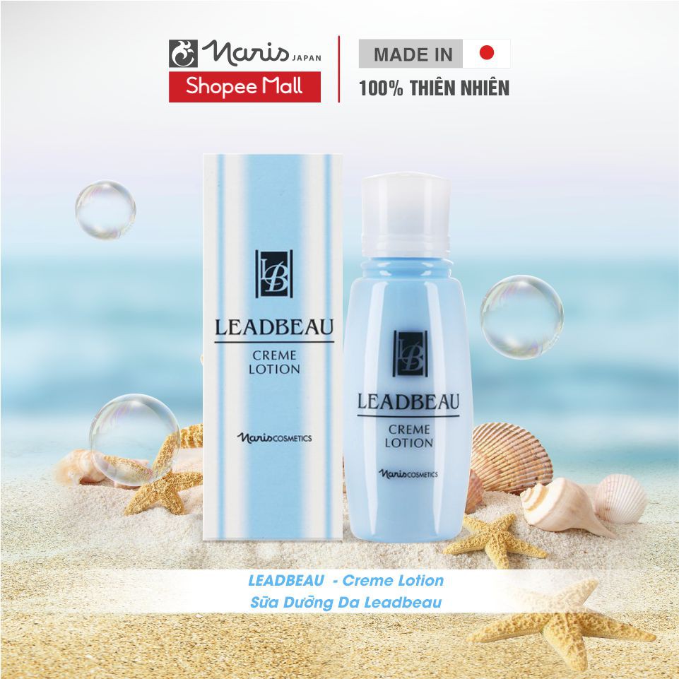 Sữa dưỡng da Naris Leadbeau Creme Lotion 80ml/ 1 chai