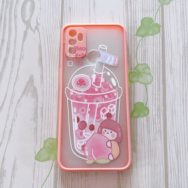Ốp lưng nhám viền cao su Oppo A53