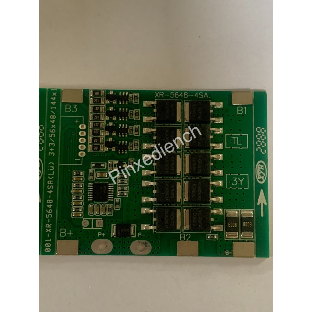Mạch BMS 4S XR 14.8V 30A Full, sạc cân bằng và bảo vệ pin Li-ion 3.7V 16.8V