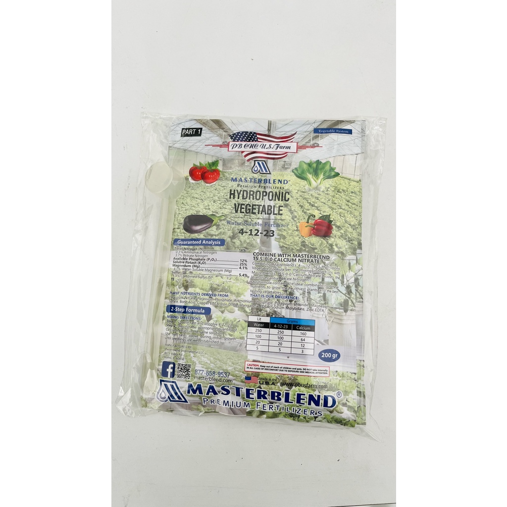 Dinh dướng MasterBlend cho rau ăn lá - 400Gram