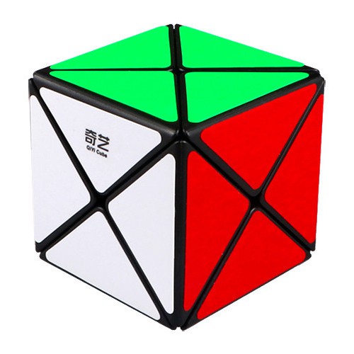 Khối Rubik Lạ Chất Lượng Tốt qiyi X 2x2 Đen Magic Speed rubix SharkRubik