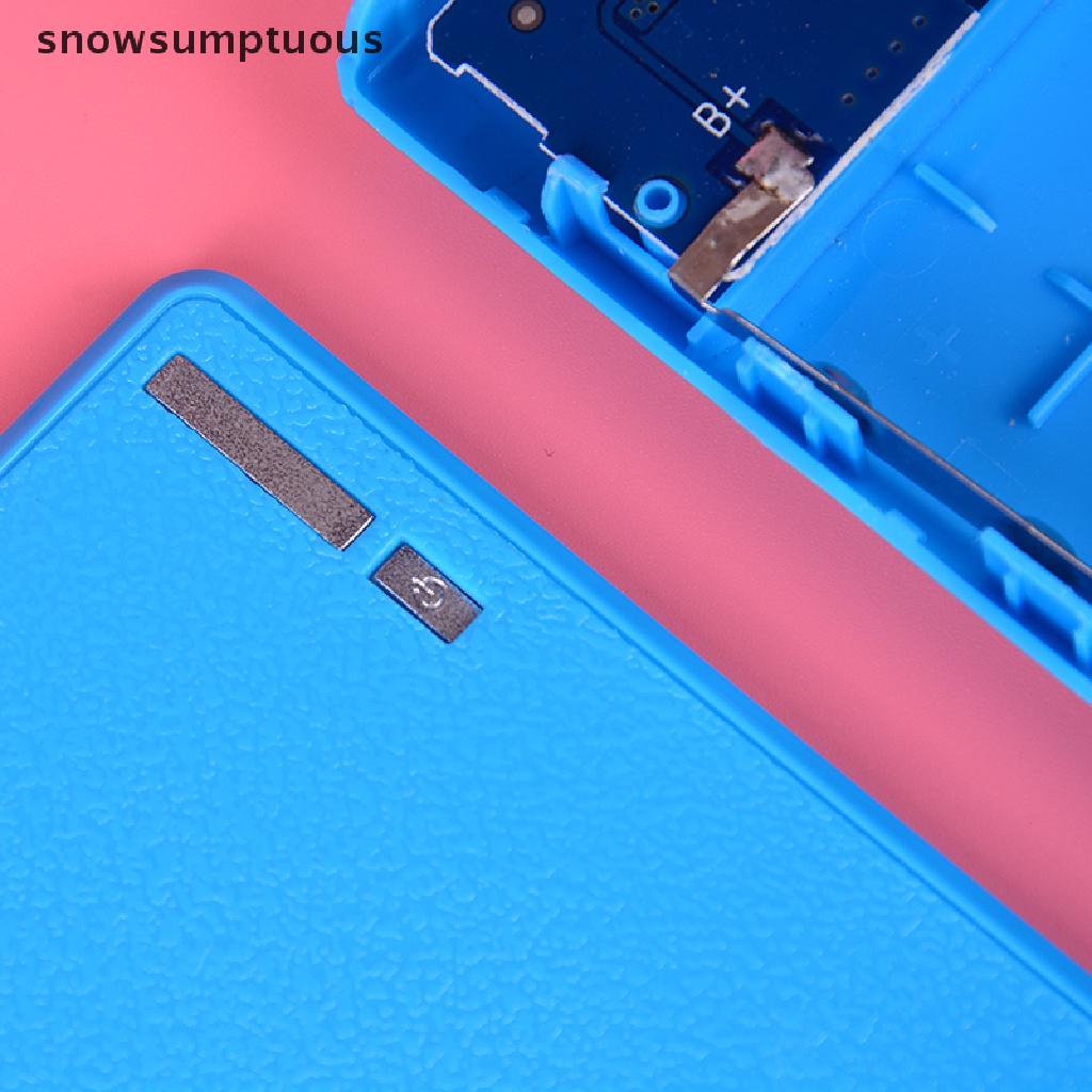 Bộ Hộp Pin Dự Phòng Tự Lắp Ráp Sức Chứa 6 Pin 18650 2000Mah usb Kép Tiện Dụng