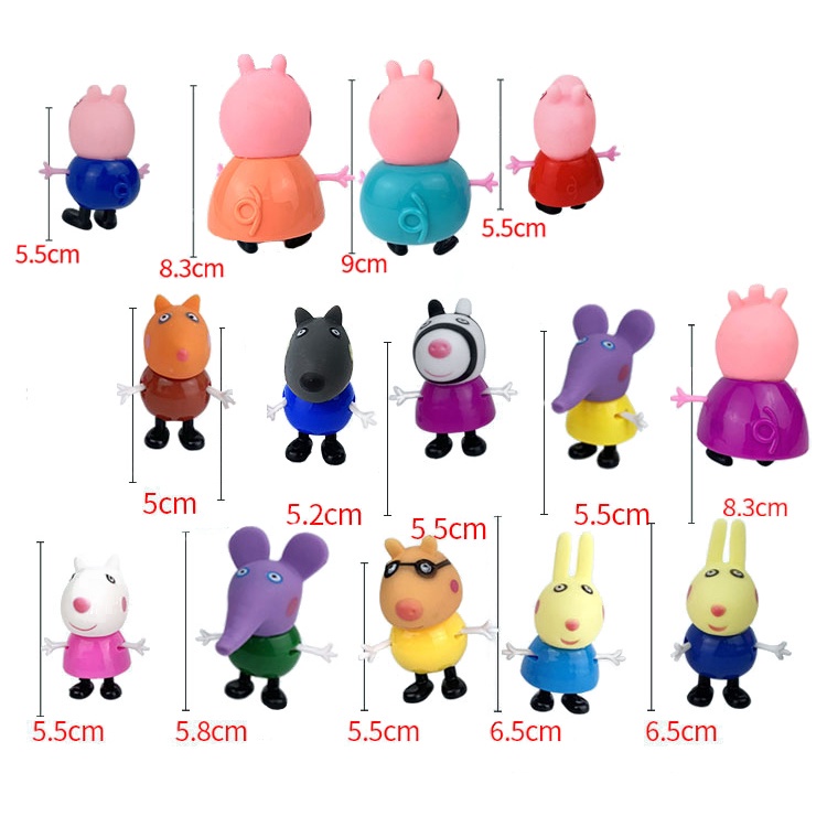 Bộ Đồ Chơi Ngôi Nhà Chú Heo Peppa Xinh Xắn Đáng Yêu Cho Bé