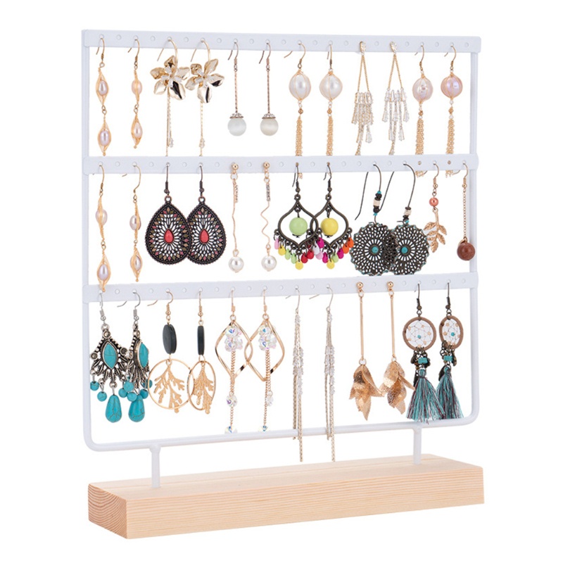 Giá Đỡ Trưng Bày Nhẫn Ba Tầng Bằng Sắt