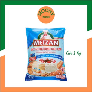 Bột Mì Đa Dụng Cao Cấp Meizan Làm Bánh Mì Bánh Bao Gói 1kg