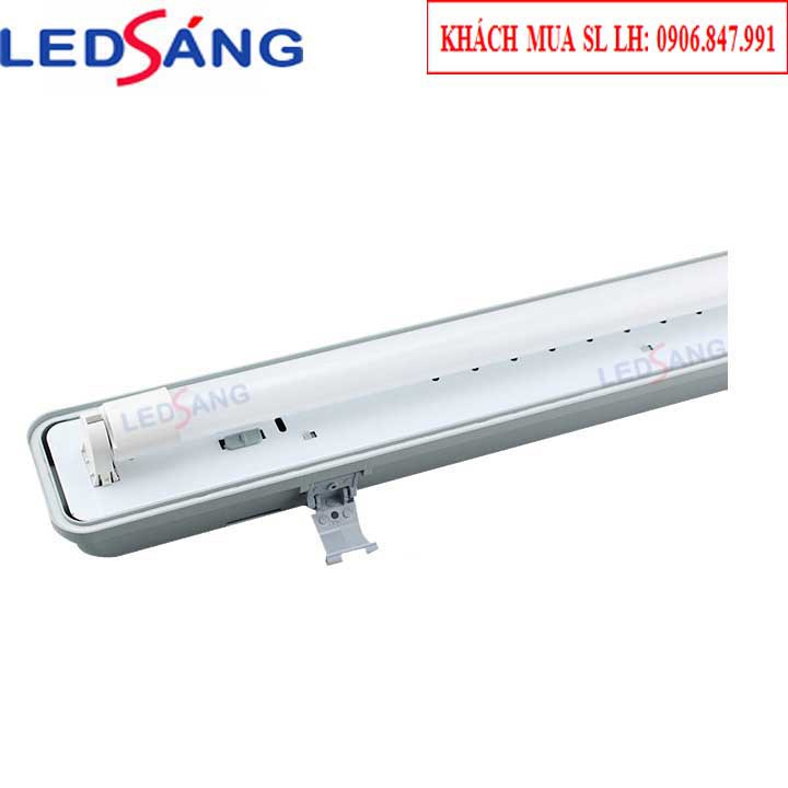 Máng đèn led chống thấm đơn - đôi 1.2m - Máng đèn 1.2m - Máng đèn chông thấm nước 1.2m