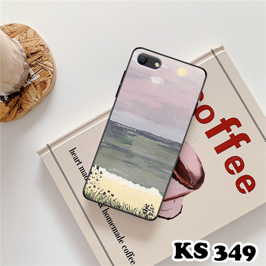 Ốp lưng Oppo A39 - Oppo A57 - Oppo F3 Lite - Ốp in hình Cánh đồng hoa - Chất liệu TPU siêu bền