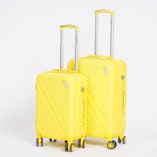  Vali kéo du lịch SUNNY SV05 VÀNG - nhựa dẻo ABS, khóa số an toàn