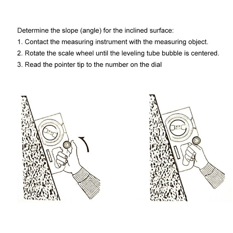 Đồng Hồ Đo Dốc Không Độ Dốc Thông Dụng Bằng PCF * Dốc