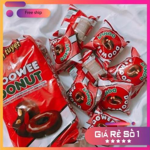 Bánh DONUT Socola Ăn Vặt Siêu Rẻ 1 Cái