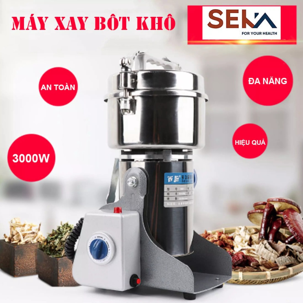 Máy xay đa năng SIÊU MỊN SEKA cỡ lớn (xay bột xay gạo xay sắn xay các loại khô...)