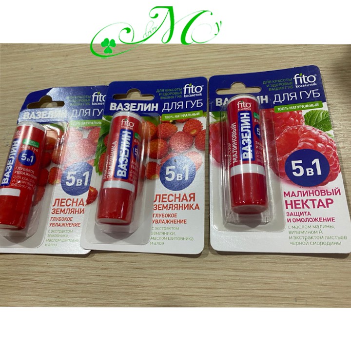 Son dưỡng môi hương trái cây Fito của Nga - Dưỡng môi ẩm mềm mại, hết khô môi mùa đông