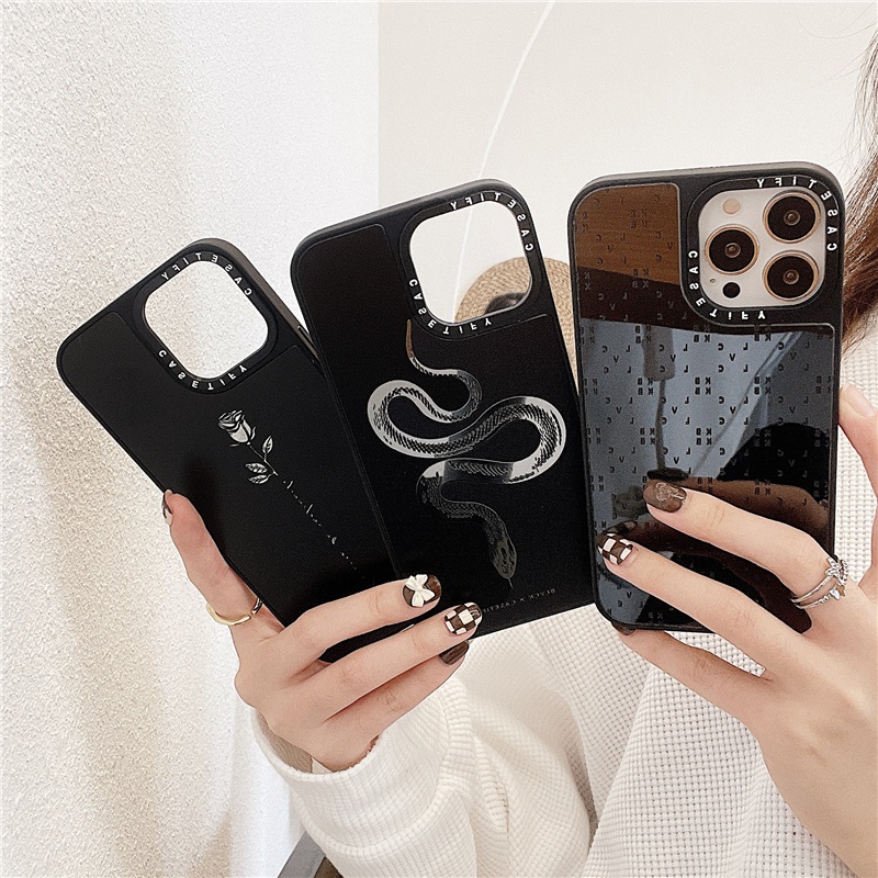 Bao Da Điện Thoại Chống Sốc Tráng Gương Cho iphone 15 pro max 14 plus 13 mini 12 promax 11 xr x xs max 7g 7 plus se2020 Ốp