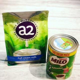 Combo Sữa A2 Úc 1kg và sữa Milo Úc 1kg