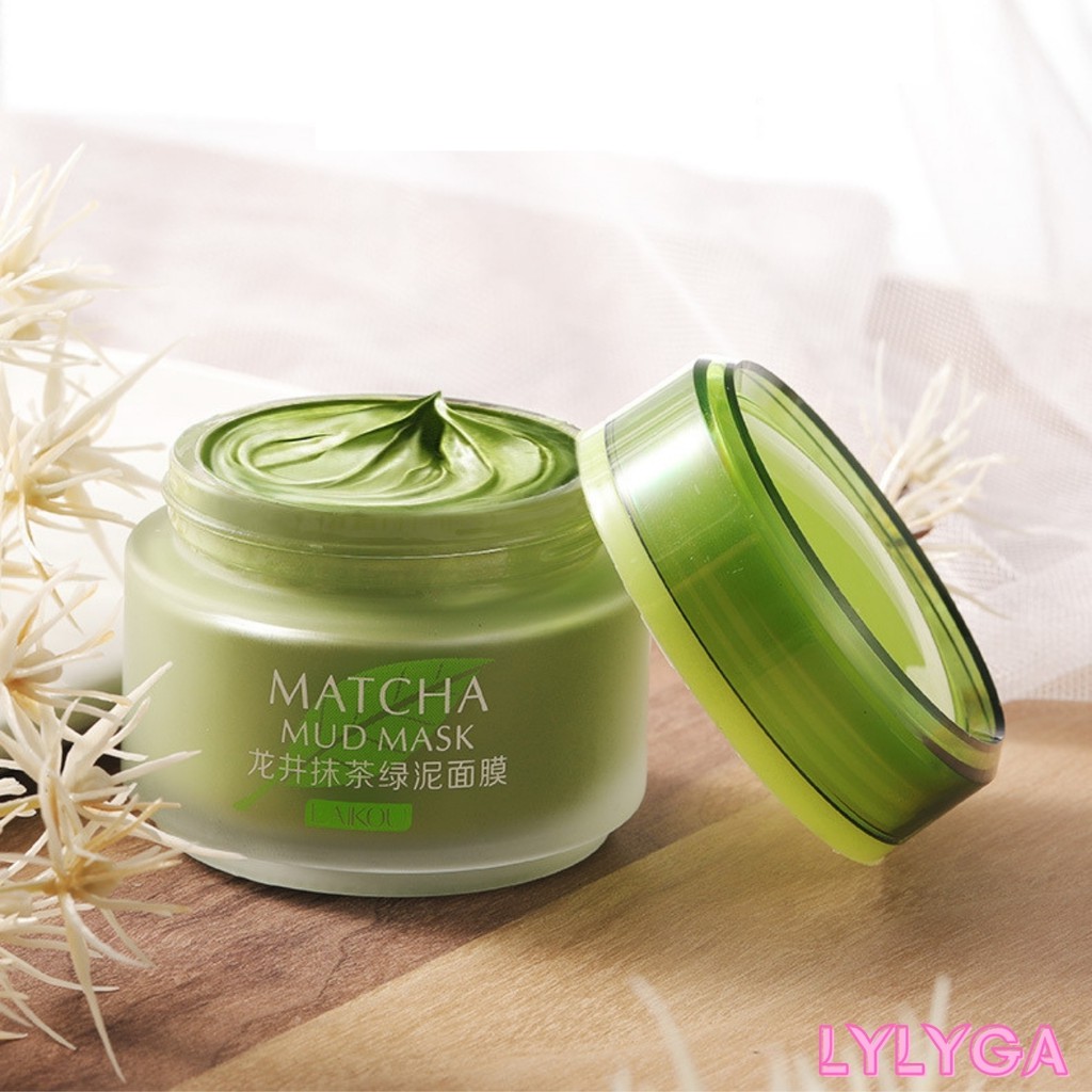 Mặt nạ bùn Matcha Mud Mask Laikou 85g mặt nạ trà xanh bùn cấp ẩm, dưỡng da mềm mịn nội địa trung MN14