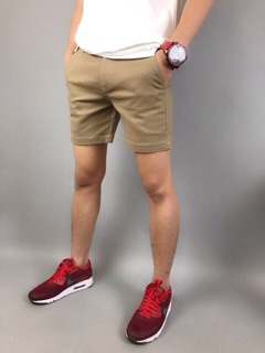 Quần short kaki nam form ngắn