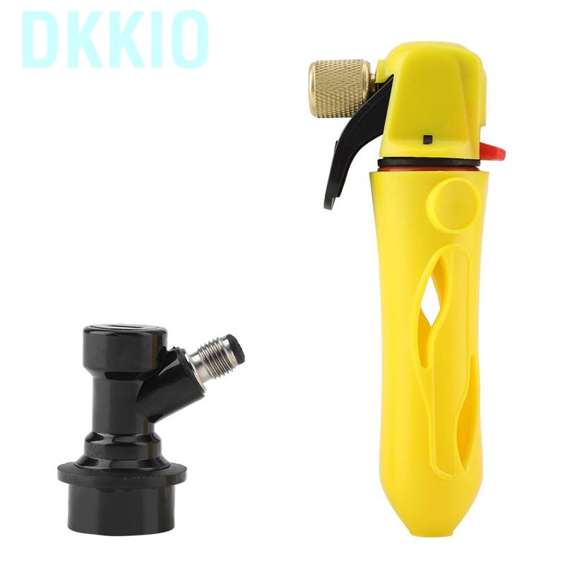 Dụng cụ làm Beer/ Soda với đầu khóa CO2 kèm ổ khóa đầu bi chuyên dụng