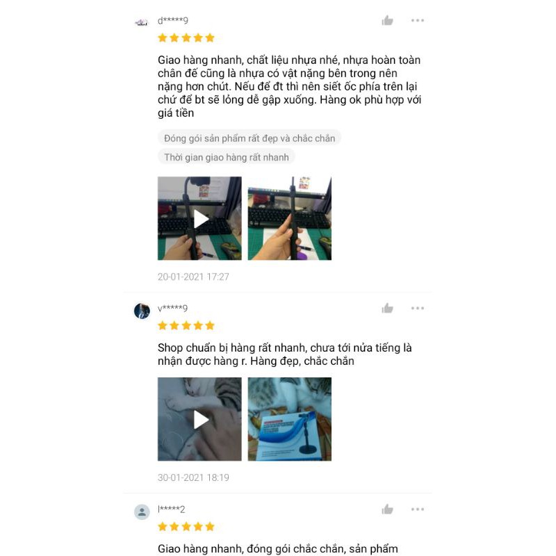 Giá đỡ điện thoại [FREE SHIP] dùng để livestream điều chỉnh được độ cao | BigBuy360 - bigbuy360.vn