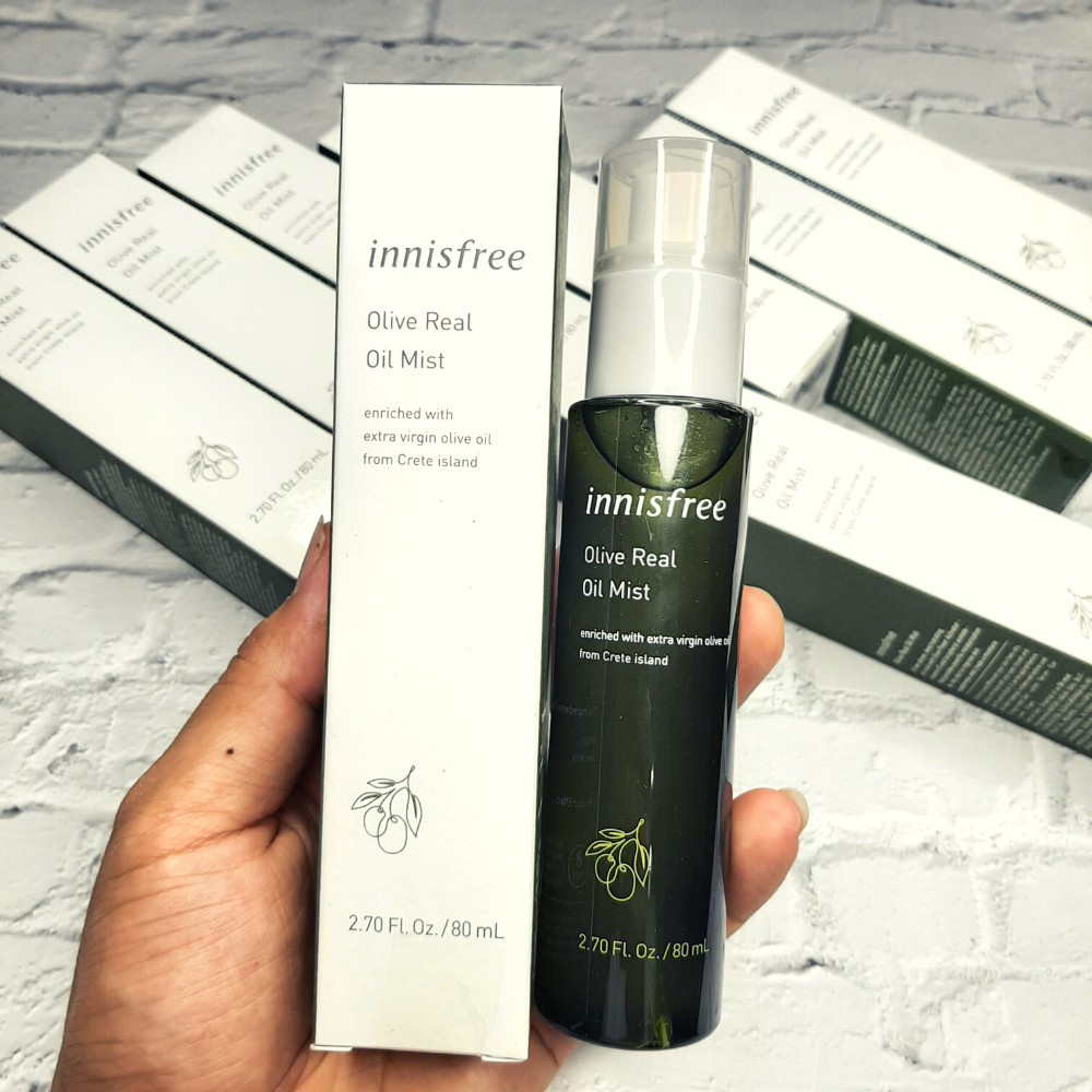 Xịt Khoáng dưỡng ẩm Innisfree Olive Real Oil Mist 80ml [Có Bill ] | BigBuy360 - bigbuy360.vn